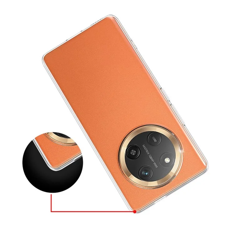 Phone Case For Honor Magic7 Lite 5G / X60 Pro 5G / X9c 5G Flexible TPU Ultra Thin Clear Back Cover-Cellmalls