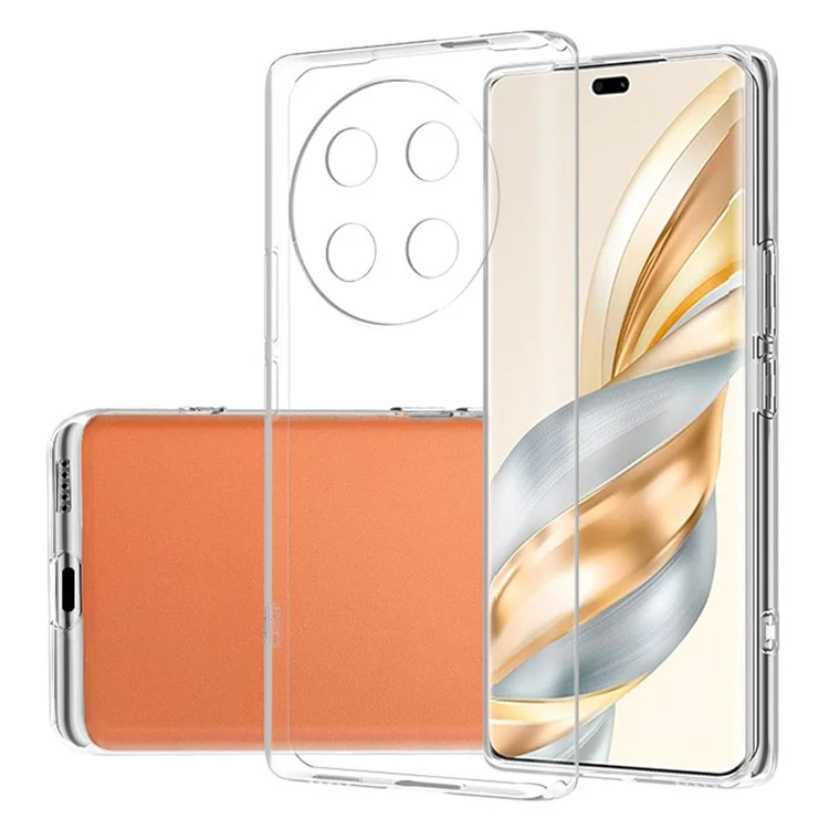 Phone Case For Honor Magic7 Lite 5G / X60 Pro 5G / X9c 5G Flexible TPU Ultra Thin Clear Back Cover-Cellmalls