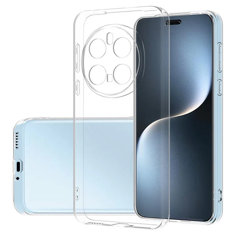 For Honor Magic7 Pro 5G Clear Phone Case Ultra-Thin Flexible TPU Back Cover-Cellmalls