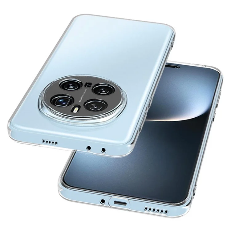 For Honor Magic7 Pro 5G Clear Phone Case Ultra-Thin Flexible TPU Back Cover-Cellmalls