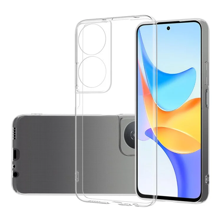 For Honor Play 50 Plus 5G TPU Case Transparent Anti-scratch Cell Phone Cover Shell-Cellmalls