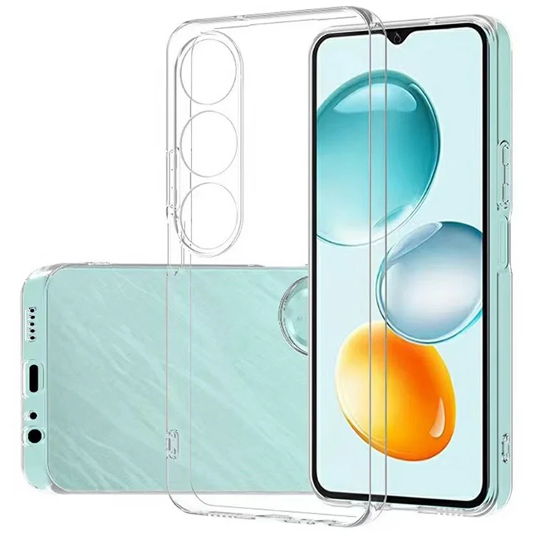 For Honor Play 9C Clear Phone Case Ultra-Thin Flexible TPU Back Cover-Cellmalls