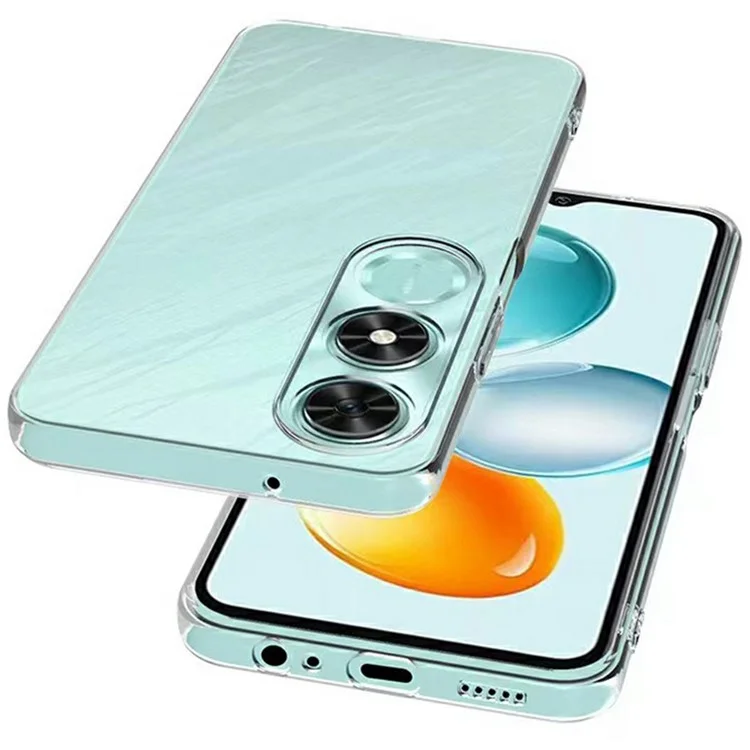 For Honor Play 9C Clear Phone Case Ultra-Thin Flexible TPU Back Cover-Cellmalls
