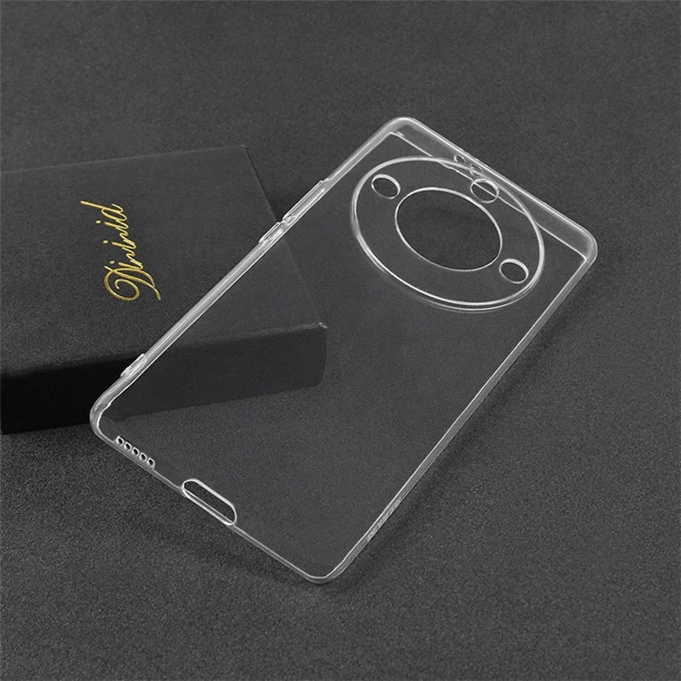 For Honor X50 Precise Cutouts Ultra-Thin TPU Clear Phone Case Cell Phone Cover Shell-Cellmalls