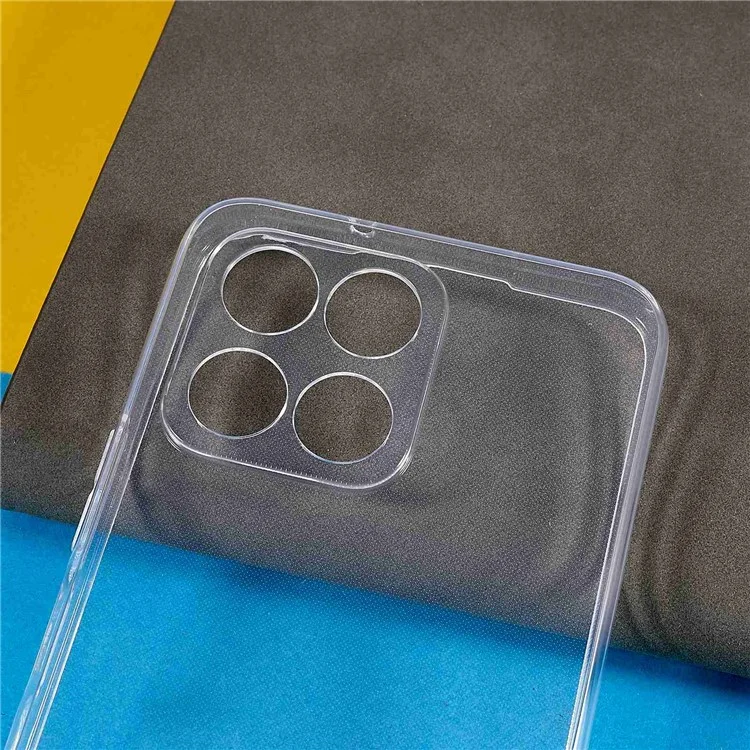 For Honor X6 4G Soft TPU Transparent Back Cover Scratch-Resistant Ultra Slim Protective Cell Phone Case-Cellmalls