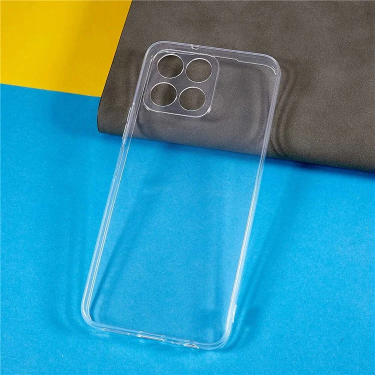 For Honor X6 4G Soft TPU Transparent Back Cover Scratch-Resistant Ultra Slim Protective Cell Phone Case-Cellmalls