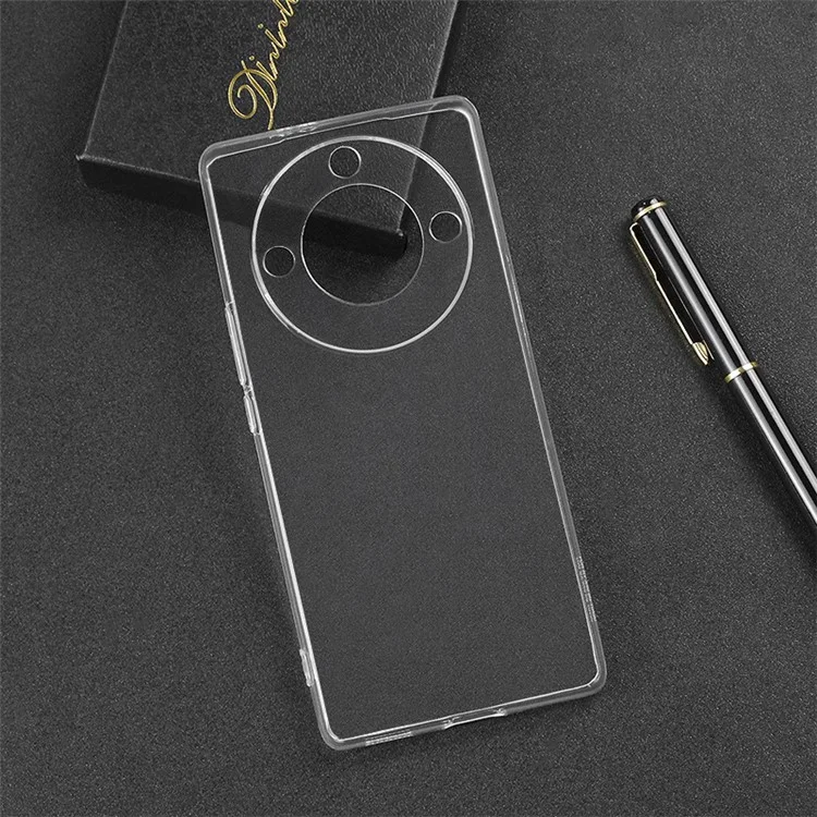 For Honor X50 Precise Cutouts Ultra-Thin TPU Clear Phone Case Cell Phone Cover Shell-Cellmalls