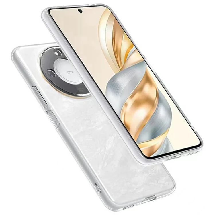 For Honor X60 5G Clear Phone Case Ultra-Thin Flexible TPU Back Cover-Cellmalls
