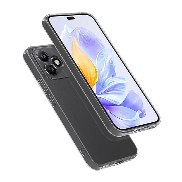 For Honor X60i 5G Case Ultra-Thin Flexible TPU Clear Back Phone Cover-Cellmalls