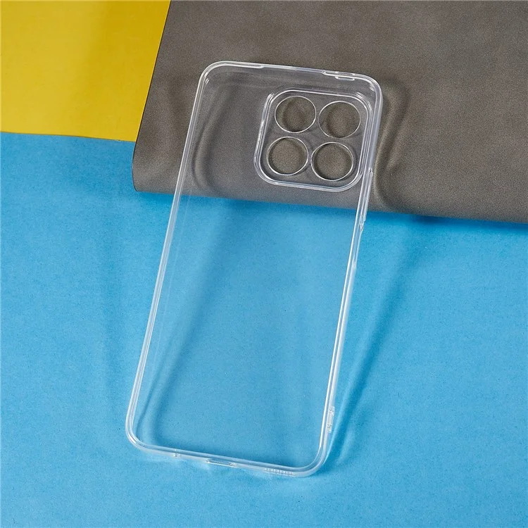 For Honor X8a 4G Phone Back Protector Ultra Thin High Transparency Clear Flexible TPU Cover Phone Case-Cellmalls