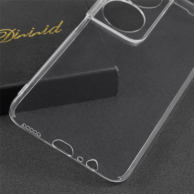 For 	Honor X7b 4G / 90 Smart Case TPU Slim-Fit Precise Lens Cutout Phone Back Shell - Transparent-Cellmalls