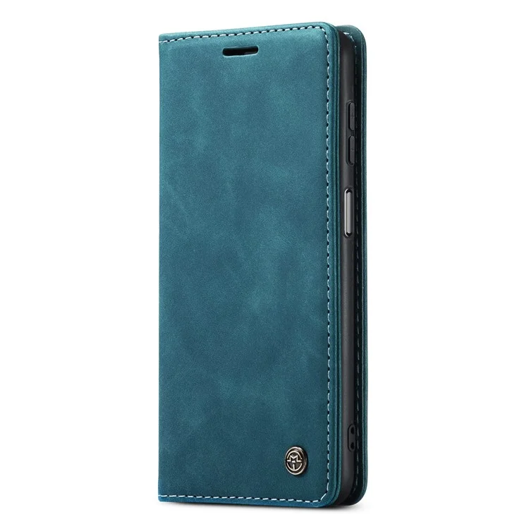 CASEME 013 Series For Samsung Galaxy A25 5G (Global) (161.0 x 76.5 x 8.3mm) Case Wallet Folio Phone Cover - Blue-Cellmalls