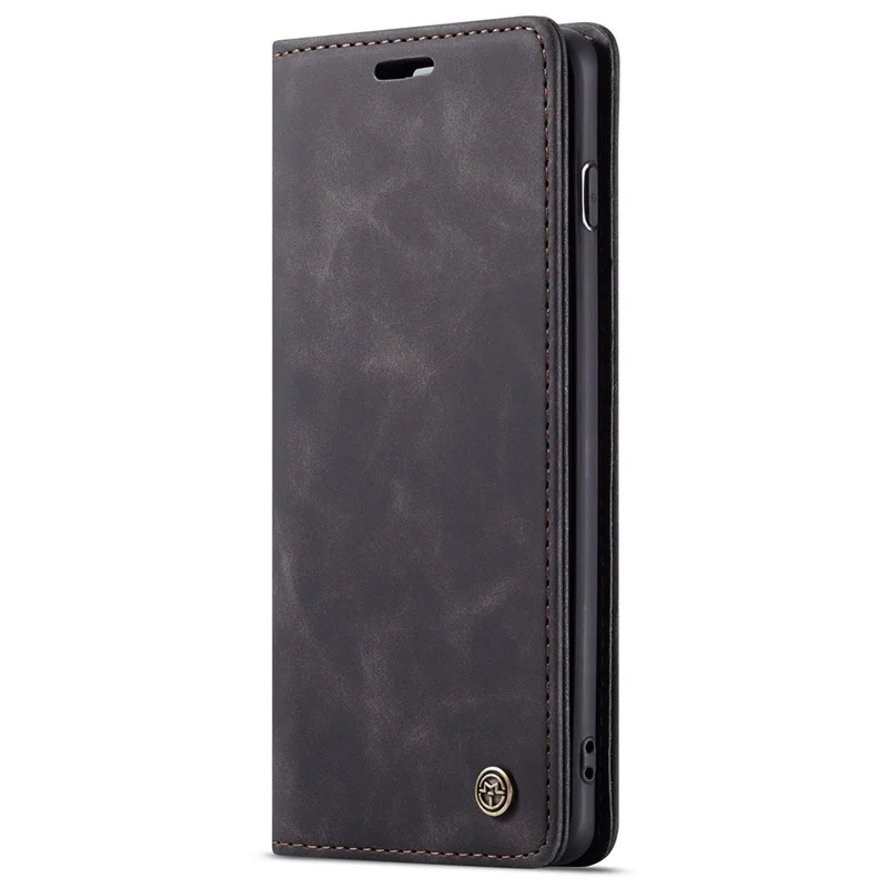 CASEME 013 Series PU Leather Case [Auto-absorbed] [Wallet Stand] for Samsung Galaxy S10 Plus - Black-Cellmalls