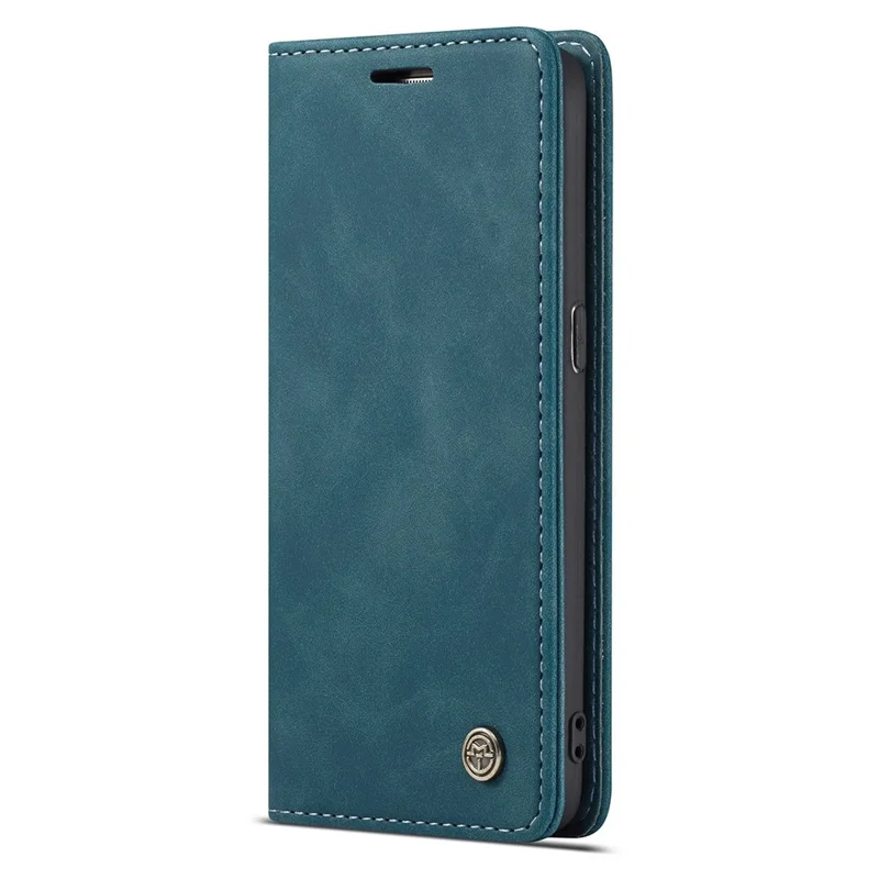 CASEME 013 Series Auto-absorbed Leather Wallet Phone Shell for Samsung Galaxy S7 SM-G930 - Blue-Cellmalls