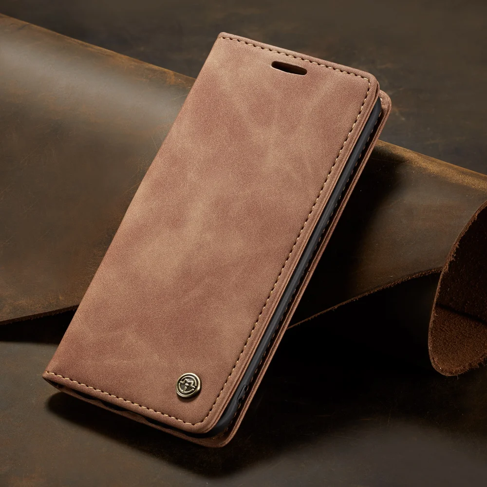 CASEME 013 Series Auto-absorbed Leather Wallet Stand Casing for Samsung Galaxy S7 edge G935 - Blue-Cellmalls