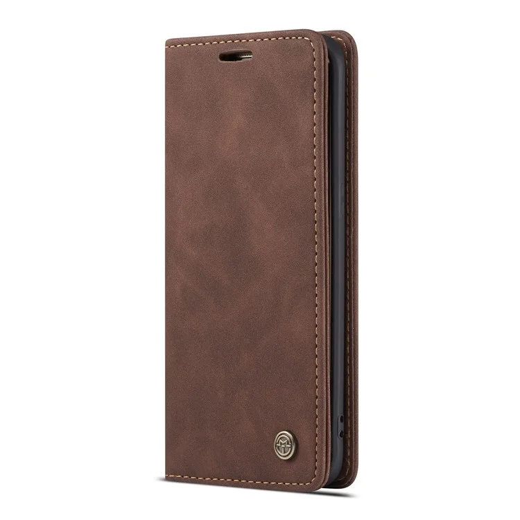 CASEME 013 Series Auto-absorbed Leather Wallet Stand Casing for Samsung Galaxy S7 edge G935 - Blue-Cellmalls