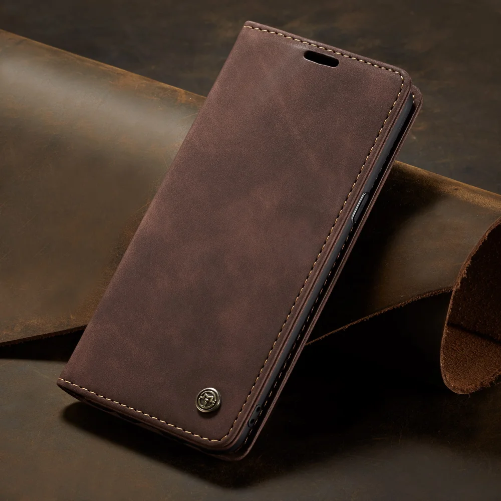 CASEME 013 Series Auto-absorbed Leather Wallet Stand Shell for Samsung Galaxy S8 Plus G955 - Blue-Cellmalls