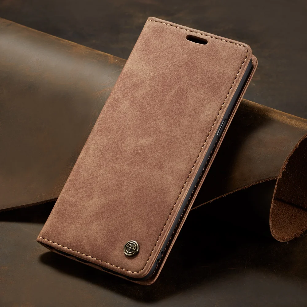 CASEME 013 Series Auto-absorbed Leather Wallet Stand Shell for Samsung Galaxy S8 Plus G955 - Blue-Cellmalls