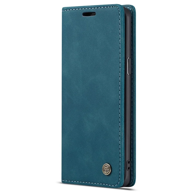 CASEME 013 Series Auto-absorbed Leather Wallet Stand Case for Samsung Galaxy S9 G960 - Blue-Cellmalls