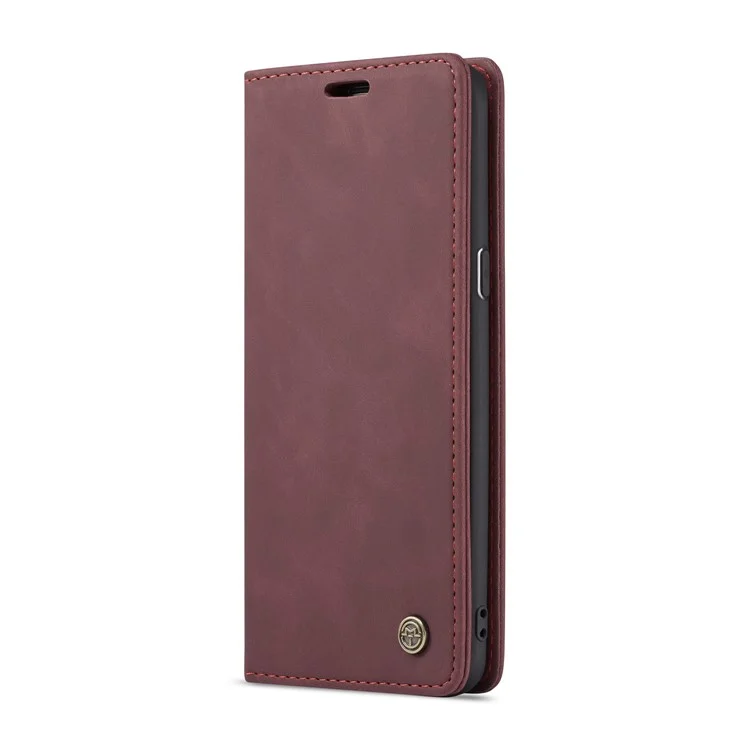CASEME 013 Series Auto-absorbed Leather Wallet Phone Case for Samsung Galaxy S9+ - Black-Cellmalls