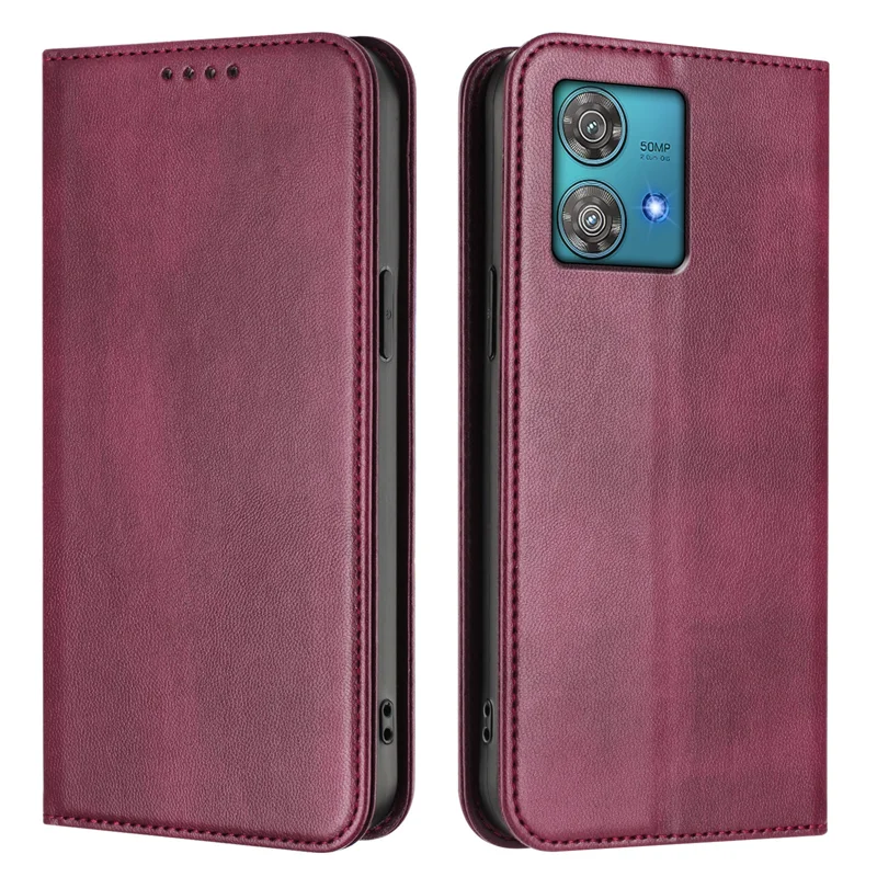 For Motorola Edge 40 Neo 5G Wallet Cases Retro Texture RFID Blocking Leather Phone Cover - Mint Green-Cellmalls