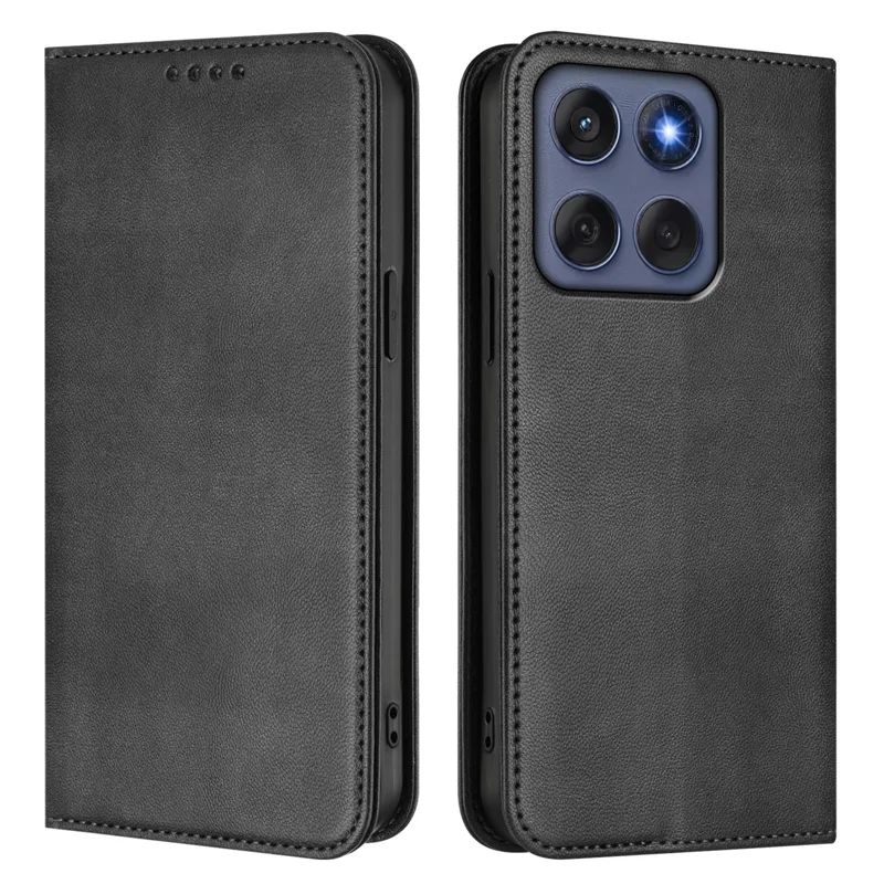 For Motorola Edge 60 5G / 60 Fusion 5G Wallet Cases Retro Texture RFID Blocking Leather Phone Cover - Mint Green-Cellmalls