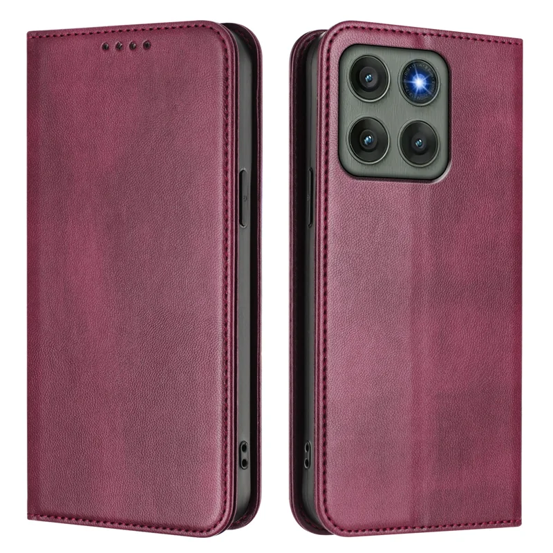 For Motorola Edge 60 Pro 5G Wallet Cases Retro Texture RFID Blocking Leather Phone Cover - Mint Green-Cellmalls