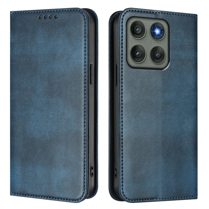 For Motorola Edge 60 Pro 5G Wallet Cases Retro Texture RFID Blocking Leather Phone Cover - Mint Green-Cellmalls