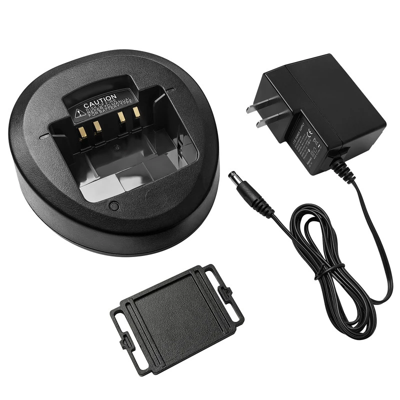 CD-58 Rapid Charger With Power Adapter For Vertex Standard VX-261 VX-451 VX-454 VX-459 VX-264 VX-410 VX-420 Radios AAJ68X501 FNB-V134LI-UNI Battery