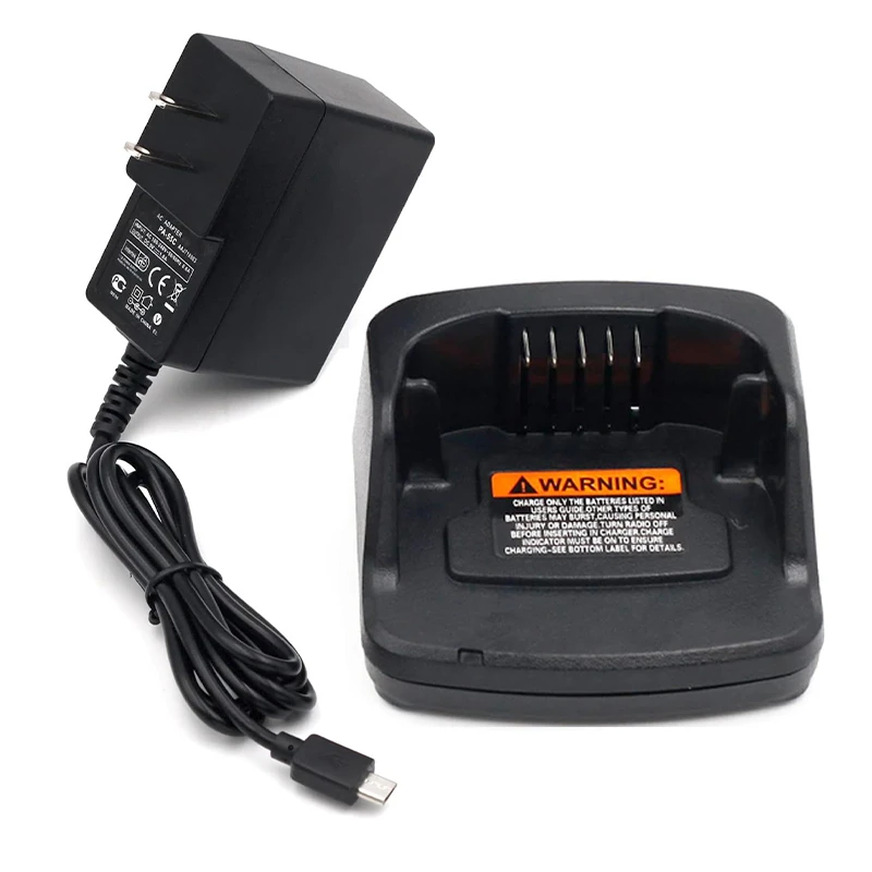 PMLN6383A Rapid Charger With Power Adapter For Motorola RMM2050 RMV2080 RMU2080 RMU2080d RMU2040 RMU2043 RMU2050 Radios PMNN4434A