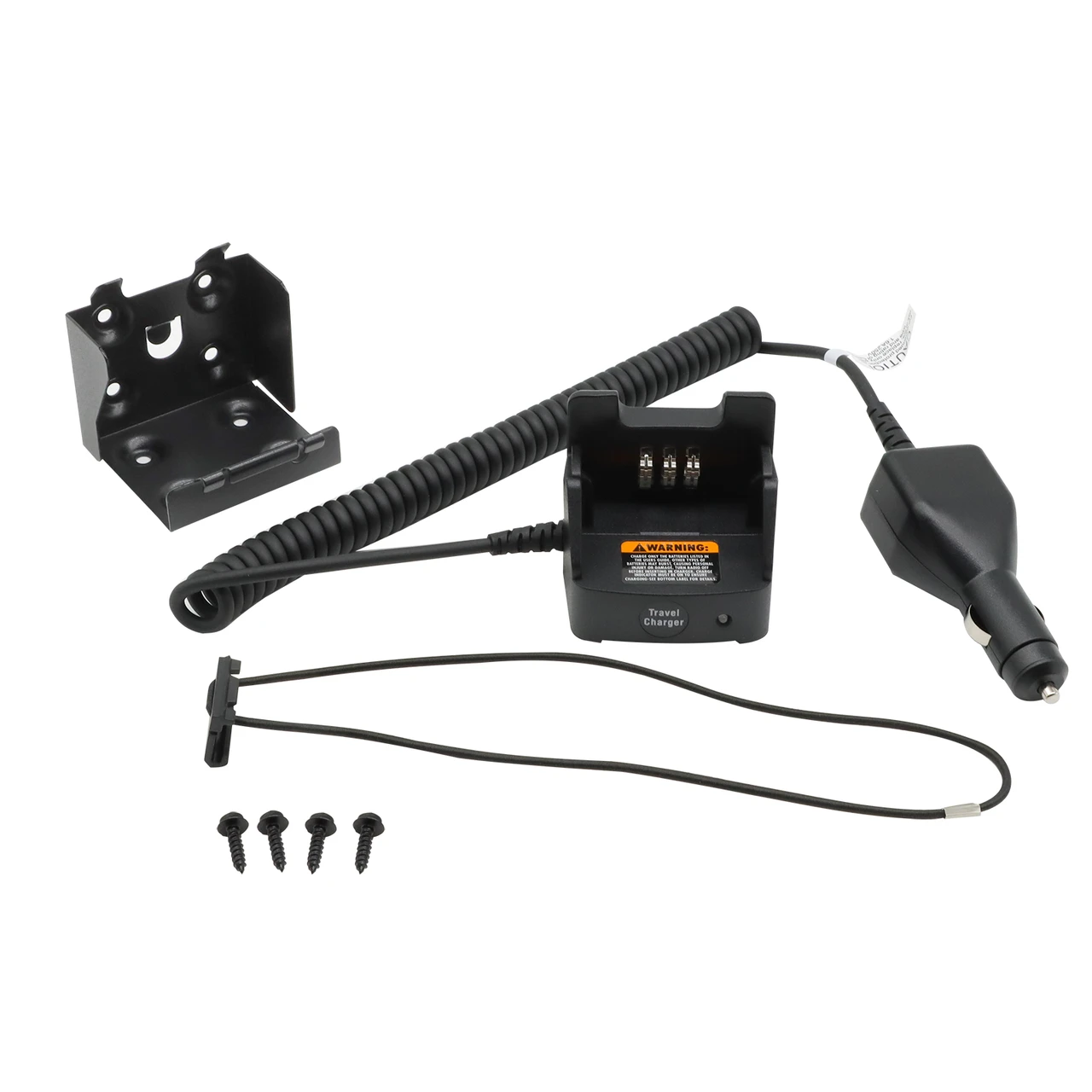 PMLN7089 Travel Vehicle Charger Set For Motorola CP200 CP200d CP200XLS PR400 Radios