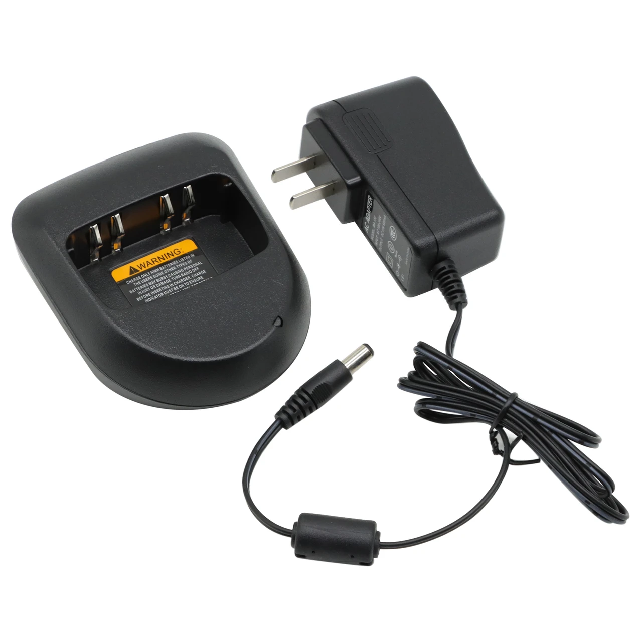 PMLN4685A Rapid Charger With Power Adapter For Motorola Mag One BPR40 A8 A6 Bearcom BC130 Radios