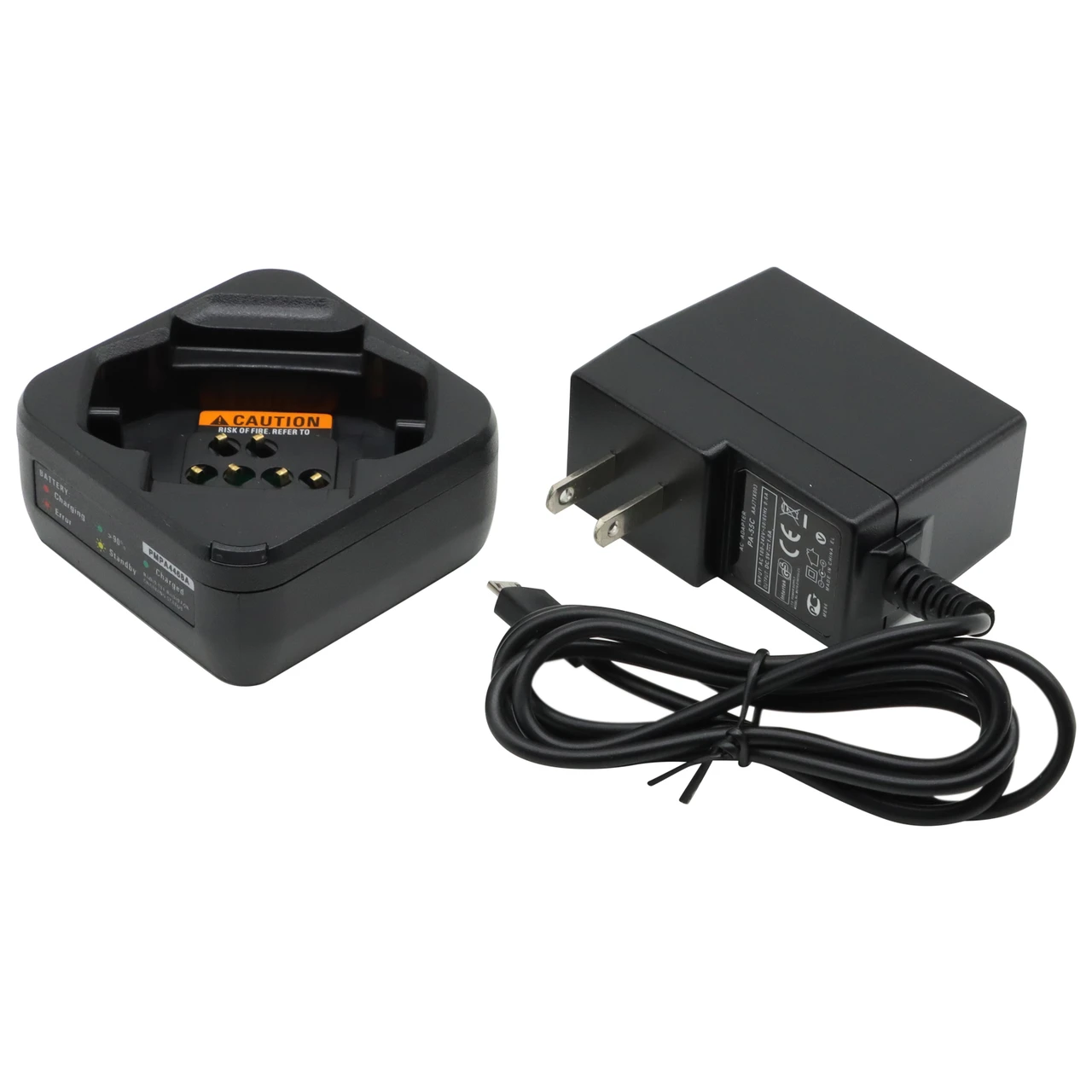 PMPN4468A Desktop Charger With Power Adapter For Motorola DTR600 DTR700 DTR720 Radios PMPN4468 PMPN4469