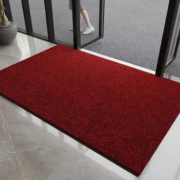 Entrance Door Mat Non-slip Rubber Bottom Entrance Door Pvc Rubbing Mat Front Door Outdoor Porch Carpet