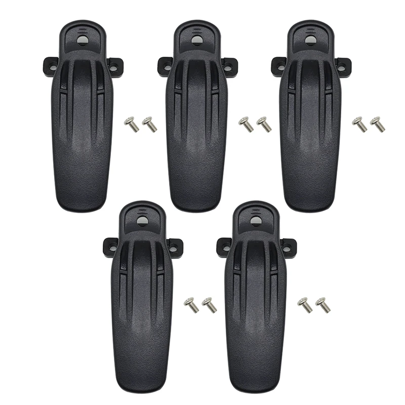 5* KBH-11 Belt Clips For Kenwood TK-2180 TK-3180 TK-5210 TK-5310 TK-5220 TK-5320  NX410 NX411 NX200 NX300 Radio