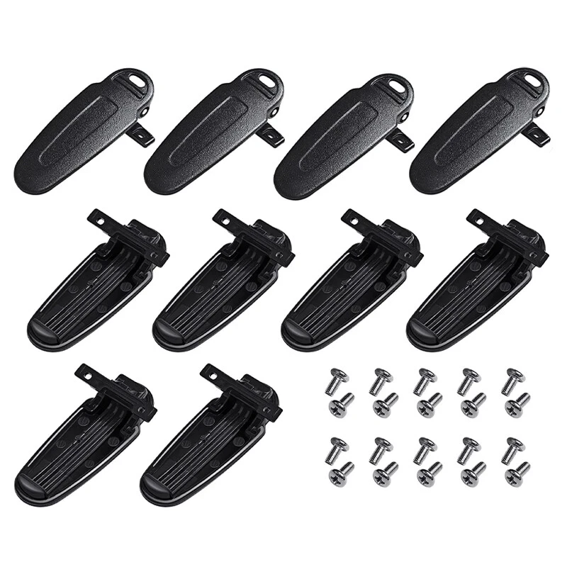 10* KBH-12 Belt Clips For Kenwood TK-3160 TK-3140 TK-2160 TK-2360 TK-2140 TK-3360 NX220 NX320 NX420 Radio