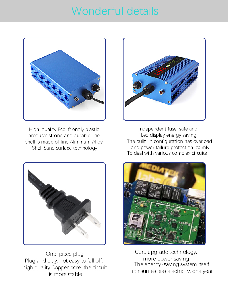 Energy Saving Device Home Smart Power Saver Box Stabilize Voltage Optimize Circuit With LED Display