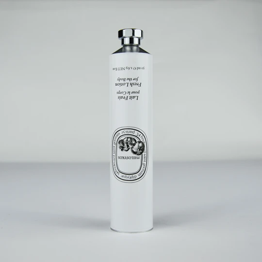 Customized Empty Aluminum Tube with zinc alloy and  aluminum Screw Cap