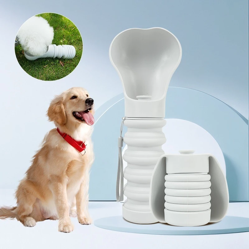 UREY Portable pet cat and dog carry-on feeding and watering device