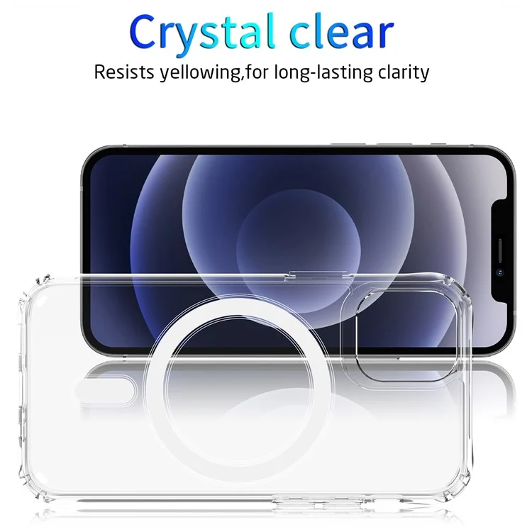 Shockproof Clear Style Acrylic + TPU Case for iPhone 12 mini Cover-Cellmalls