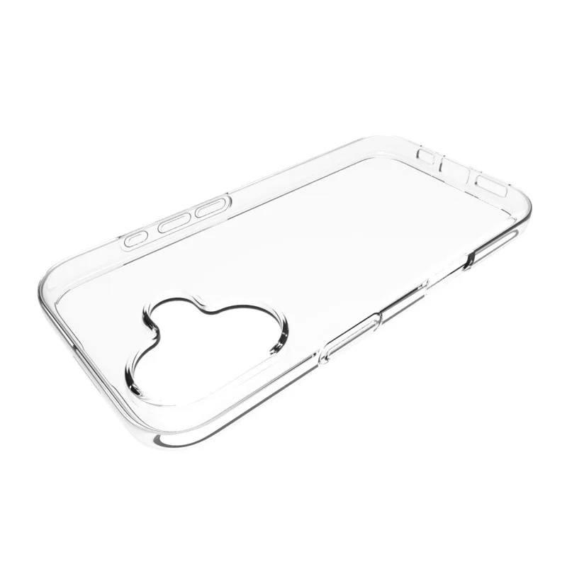 For iPhone 17 Case Watermark Resistant TPU Clear Phone Back Cover-Cellmalls