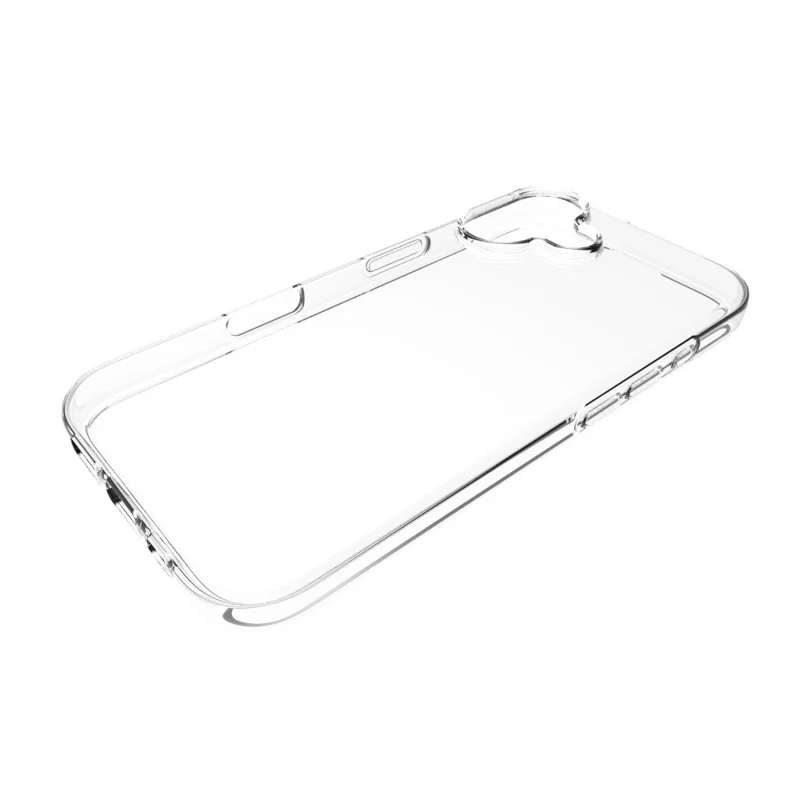 For iPhone 17 Case Watermark Resistant TPU Clear Phone Back Cover-Cellmalls