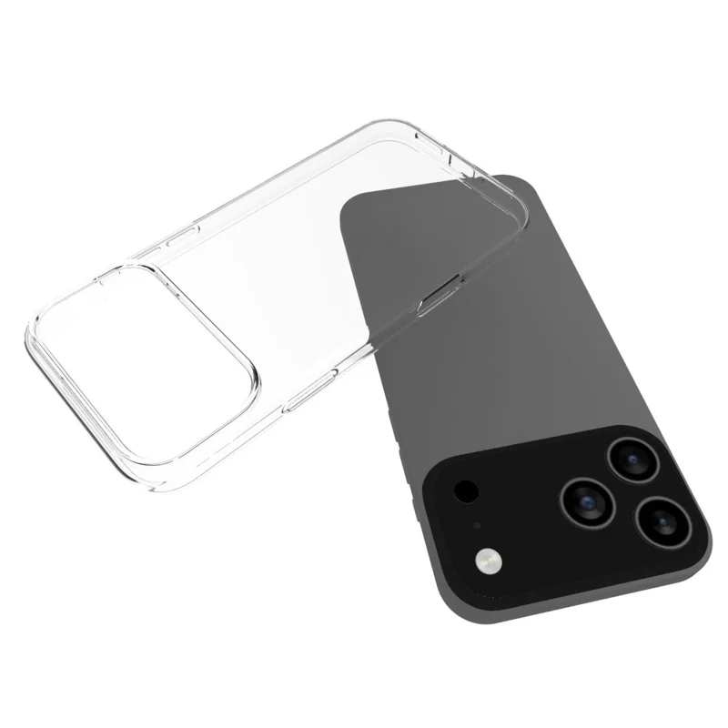 For iPhone 17 Pro Max Case Watermark Resistant TPU Clear Phone Back Cover-Cellmalls