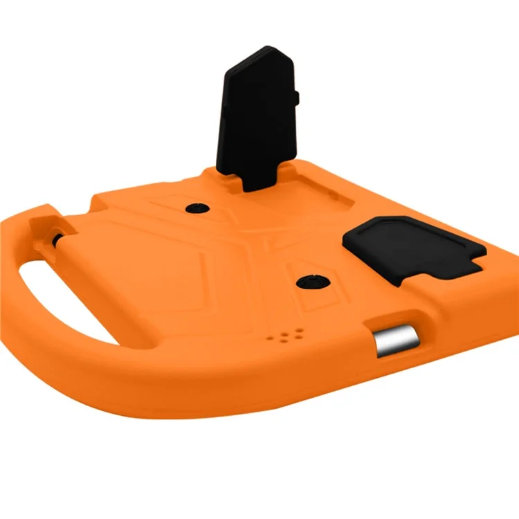 Sparrow Design Shockproof Kids Friendly EVA Case for iPad 4/3/2 with Bracket and Handle - Orange-Cellmalls