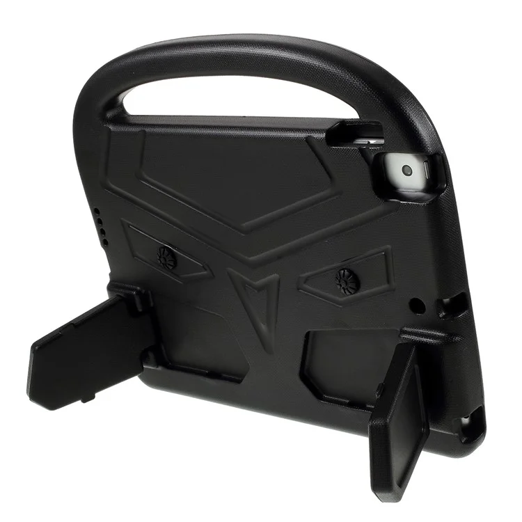 Sparrow Shaped Built-in Handle Kickstand Shockproof EVA Tablet Casing Shell Tablet Cover for iPad 10.2 (2021)/(2020)/(2019) - Black-Cellmalls