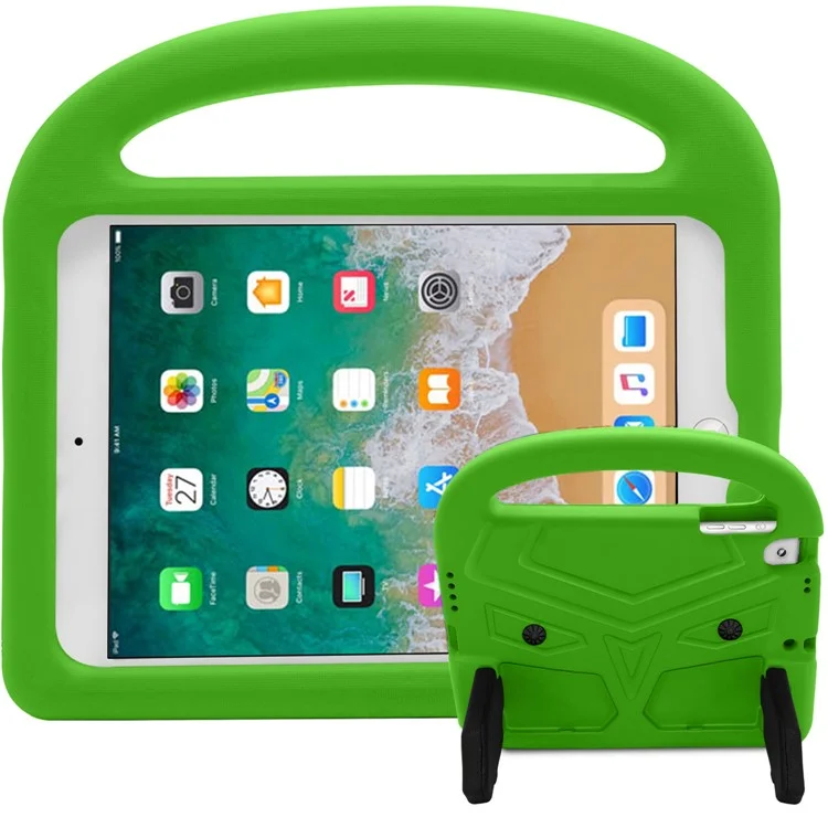 EVA Case for iPad 9.7-inch (2018) / 9.7-inch (2017) / Air 2 / Air (2013) Sparrow Style Tablet Cover with Kickstand - Black-Cellmalls