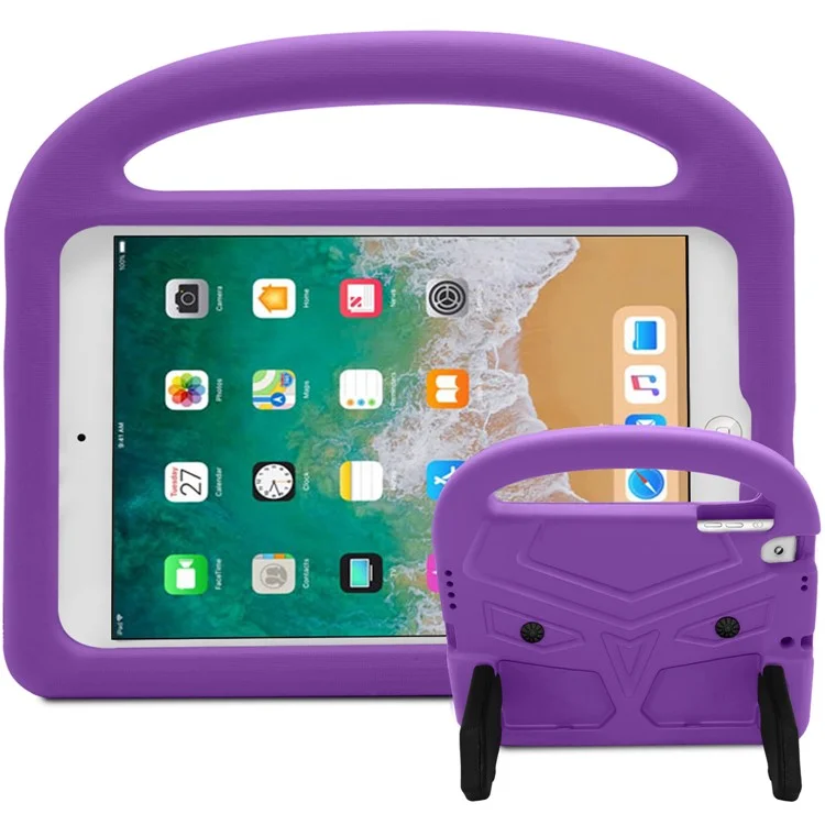 EVA Case for iPad 9.7-inch (2018) / 9.7-inch (2017) / Air 2 / Air (2013) Sparrow Style Tablet Cover with Kickstand - Black-Cellmalls