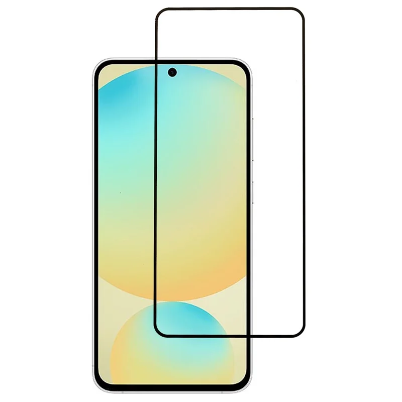 For Samsung Galaxy S25 FE Screen Protector Silk Printing Full Glue Tempered Glass Screen Film-Cellmalls