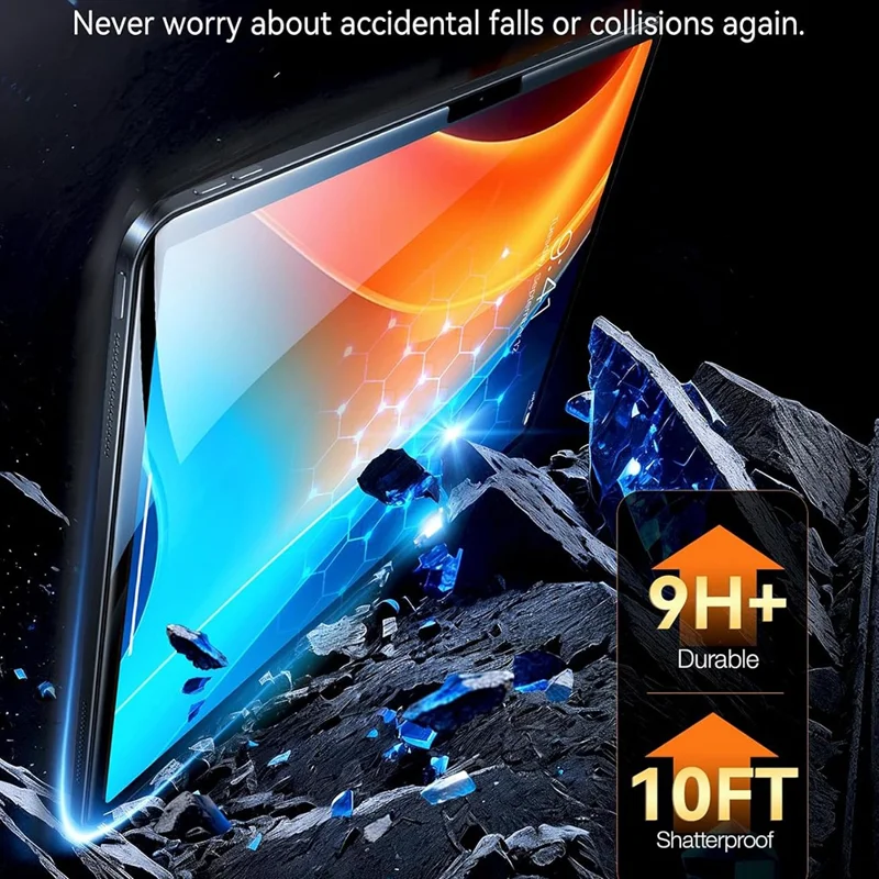 TORRAS Install Master Series For iPad Pro 13 (2024) Tempered Glass Screen Protector with Film Installation Tool-Cellmalls