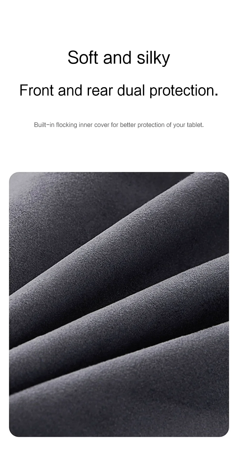 For iPad (2025) / 10.9 (2022) Magnetic Floating Bluetooth-Compatible Keyboard + Leather Tablet Case - Black-Cellmalls